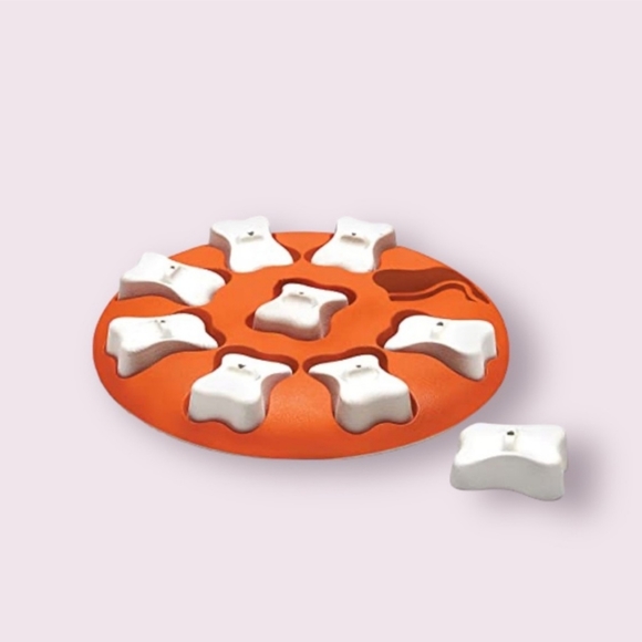 Outward Hound dog puzzle USED AND sanitized, ONE PIECE IS MISSING. - Picture 2 of 3